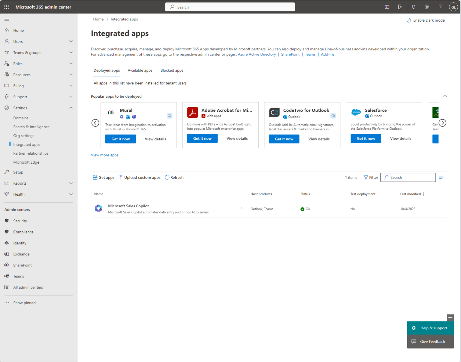 Solved: How to Enable Microsoft Sales Copilot in Outlook - Citizen ...