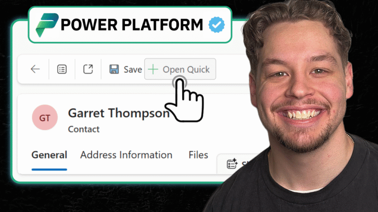 Solved: Open a Quick Create Form with a Ribbon Button in Model-Driven Apps