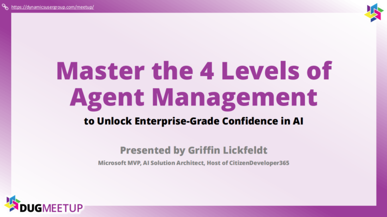 Slides: Master the 4 Levels of Agent Management
